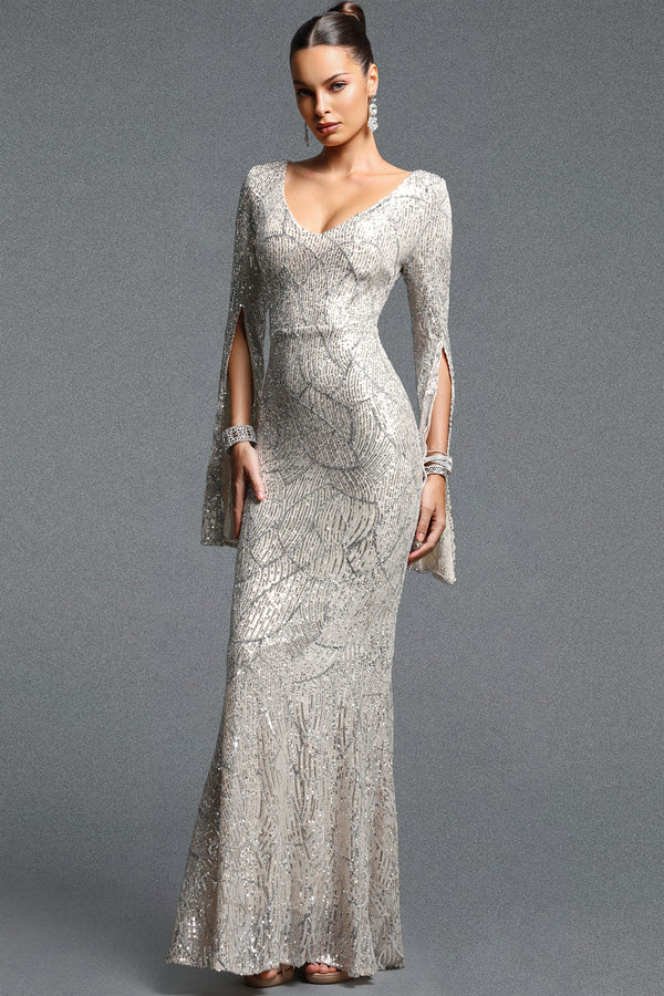 Nadia Sequin Maxi Dress