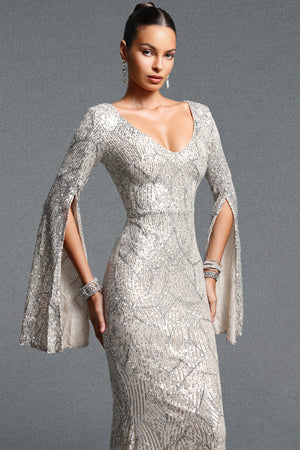 Nadia Sequin Maxi Dress
