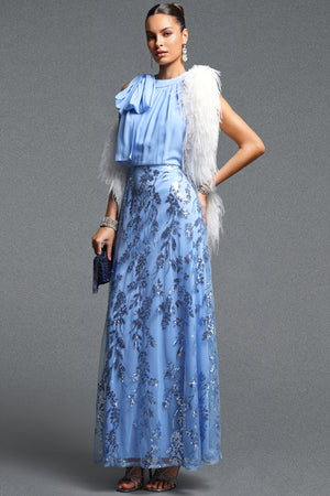 Miriana Sequin Maxi Dress
