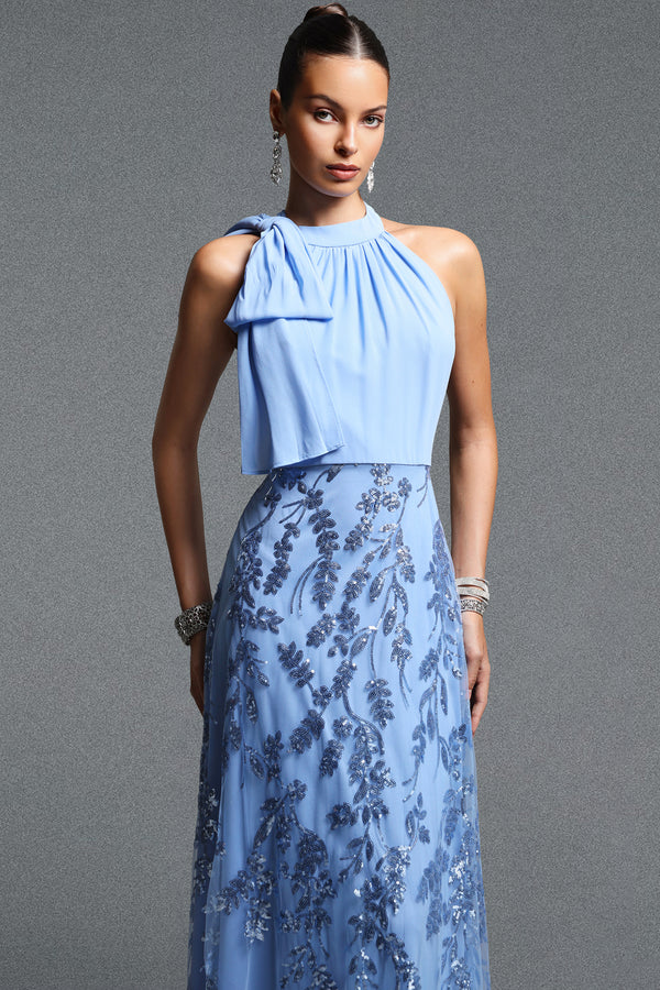 Miriana Sequin Maxi Dress
