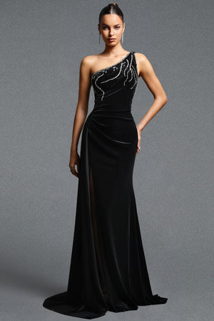 Nika Velvet Maxi Dress