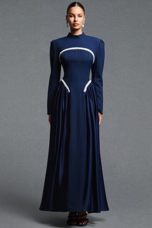 Olympia Satin Maxi Dress