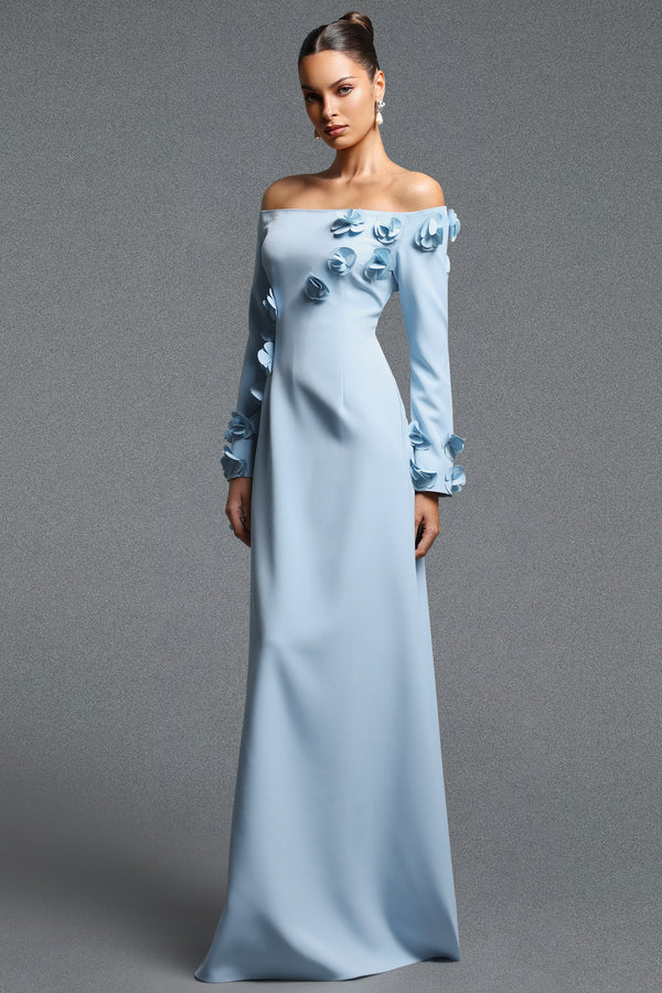Olena Woven Maxi Dress