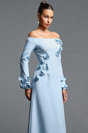 Olena Woven Maxi Dress