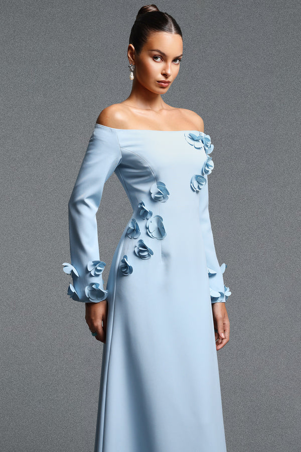 Olena Woven Maxi Dress