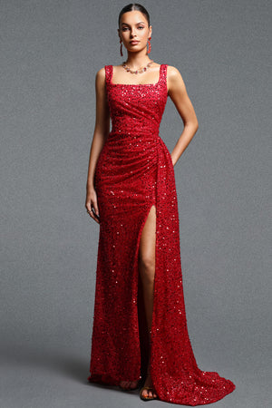 Ofelia Sequin Maxi Dress