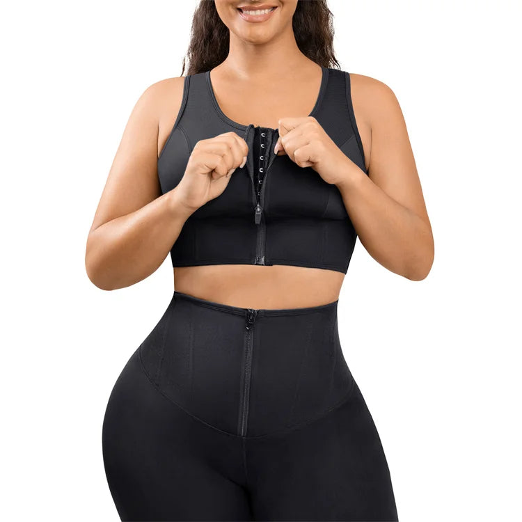 Zip-up shaping sports Panties and bra Winteres