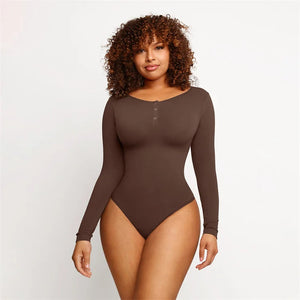 Long Sleeve Bodysuit Shapewear High Compression Body Shaper Shapewear Winteres