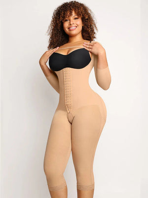 Full Body Shaper Butt Lifter Hooks Design Seamless Bodysuit Shapewear Winteres