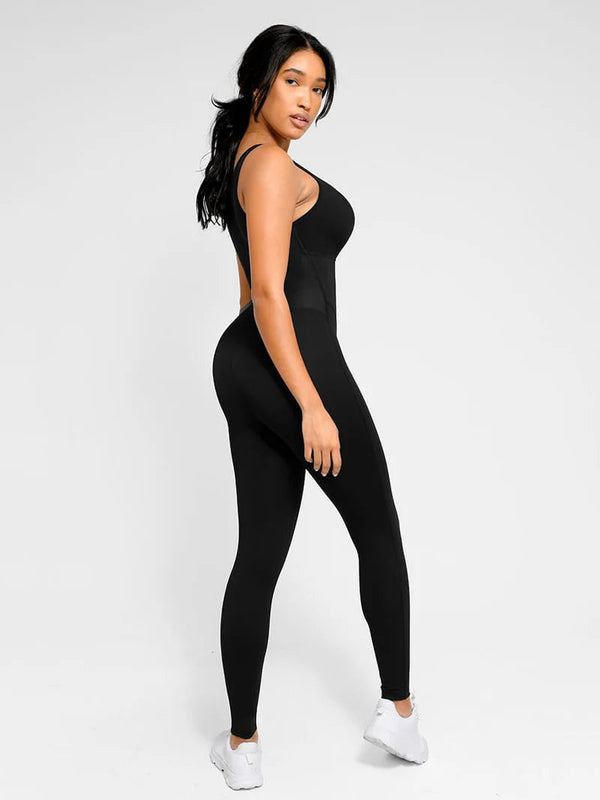 Shapewear One Piece Jumpsuit Playsuits Mujer Workout Jumpsuit Winteres
