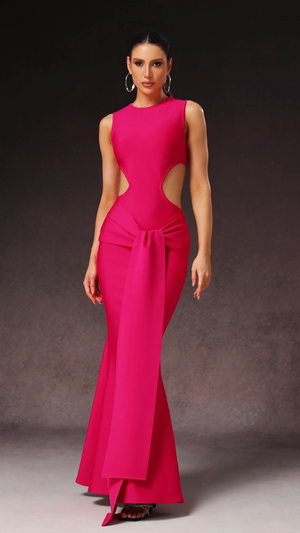 Roseline Bandage Maxi Dress