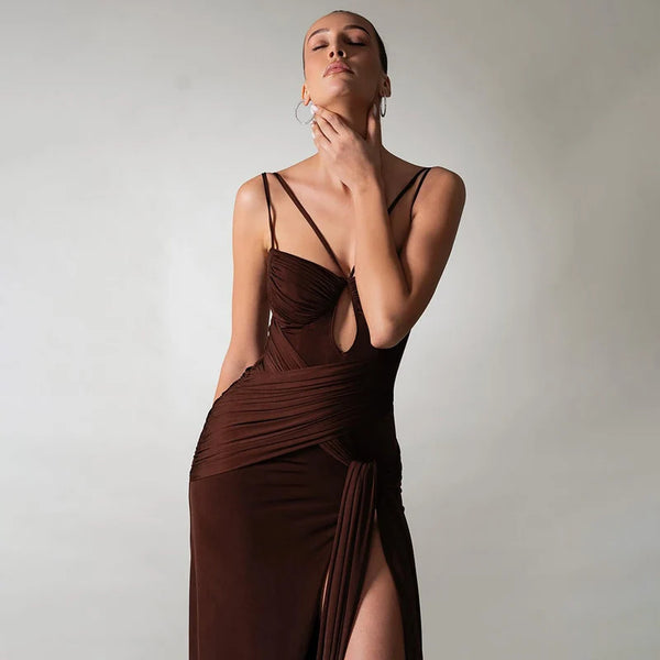 Marianne Draped Maxi Dress