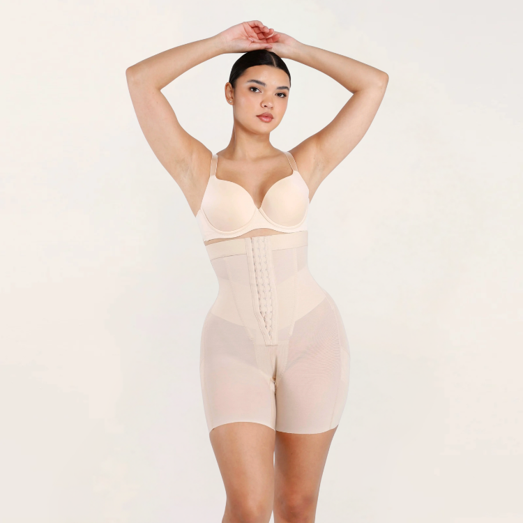 Adjustable-Hooks Tummy Bodysuit Winteres