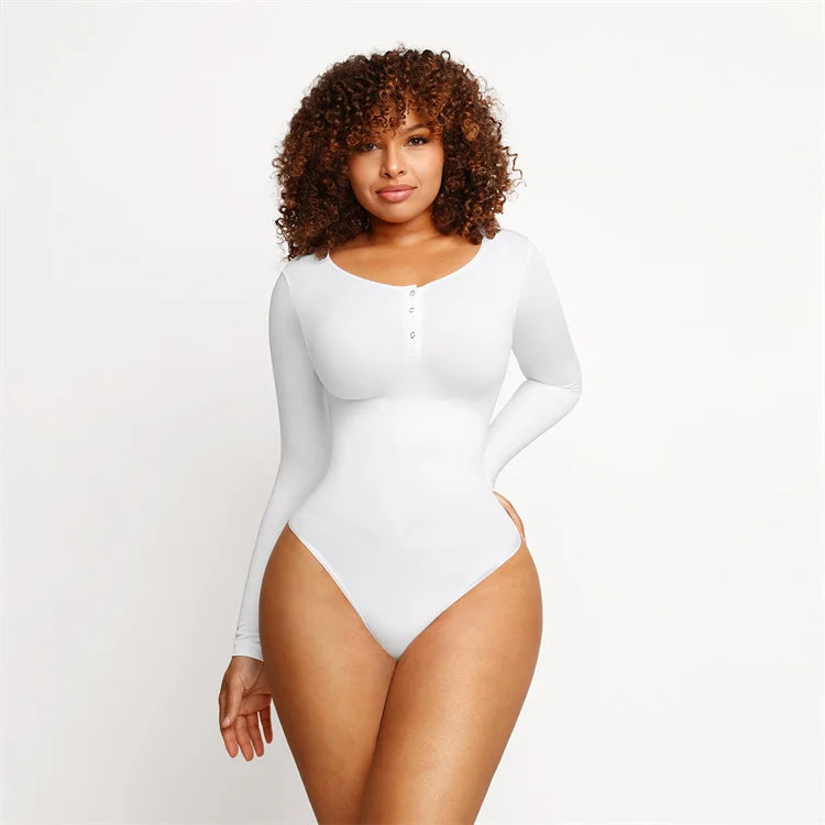 Long Sleeve Bodysuit Shapewear High Compression Body Shaper Shapewear Winteres