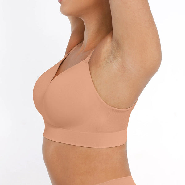 Padded push-up bra without underwire with soft skin Winteres