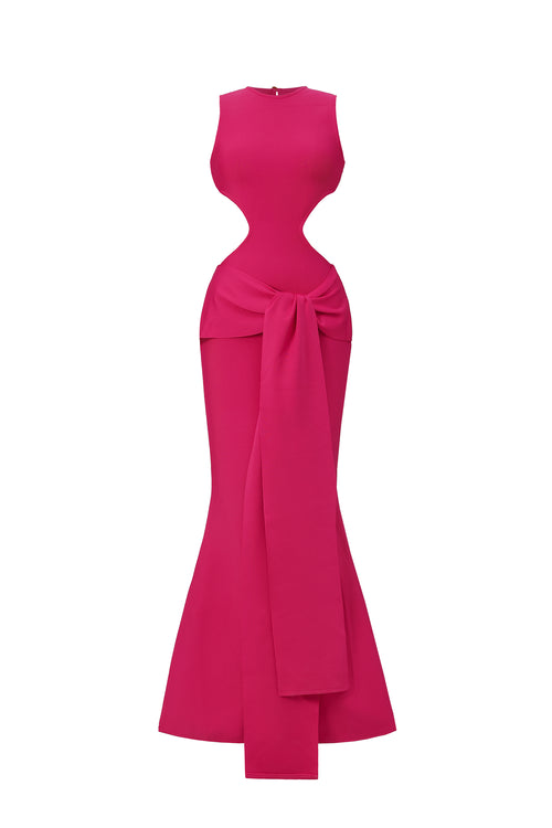 Roseline Bandage Maxi Dress