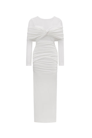 Opaline Mesh Maxi Dress