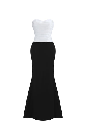 Hermeline Satin Maxi Dress