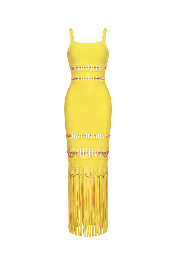 Hyacinthe Bandage Maxi Dress