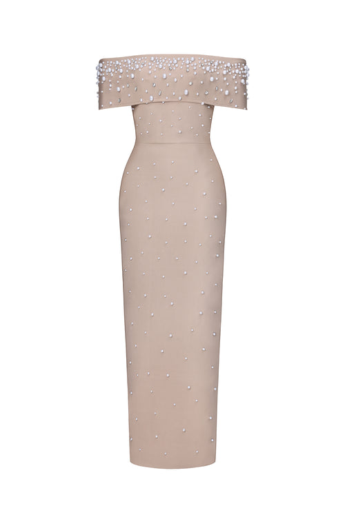 Lucienne Bandage Maxi Dress
