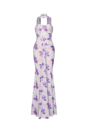 Felicie Mesh Maxi Dress