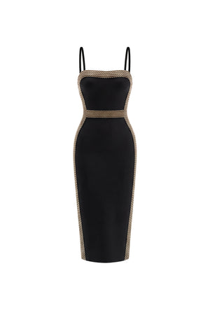 Mireia Bandage Woven Midi Dress