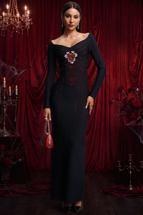 Paulina Bandage Maxi Dress