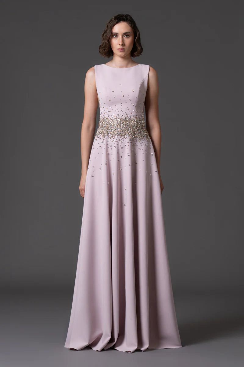 Zara Diamond Vest Maxi Dress