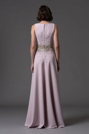 Zara Diamond Vest Maxi Dress