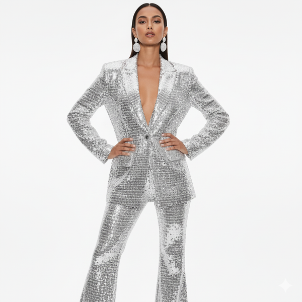 Elegant two-piece set, blazer and pants Winteres