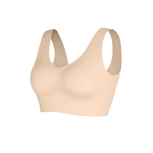 Wholesale New Design Factory Price Seamless Hide Back Fat Breathable Sports Bra Push up Shapewear Bra for Women Winteres