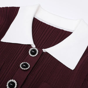 Abigail Knit Maxi Dress — Winteres luxury fashion (view 5)