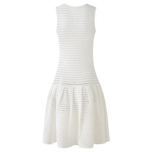 Cesarine Open-Knit Mini Dress | WINTERES