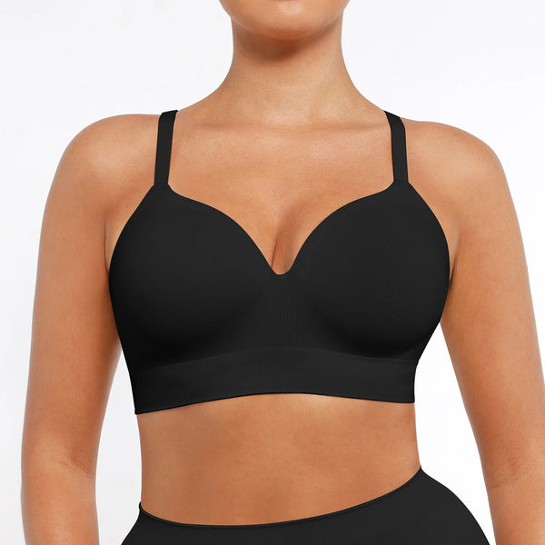 Padded push-up bra without underwire with soft skin Winteres