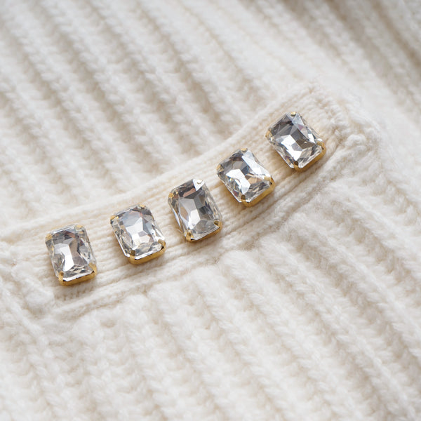 The "Diamond Heritage" Pure Wool Cardigan