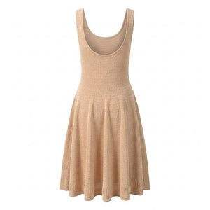 Maiwenn Scoop-Neck Knit Mini Dress | WINTERES