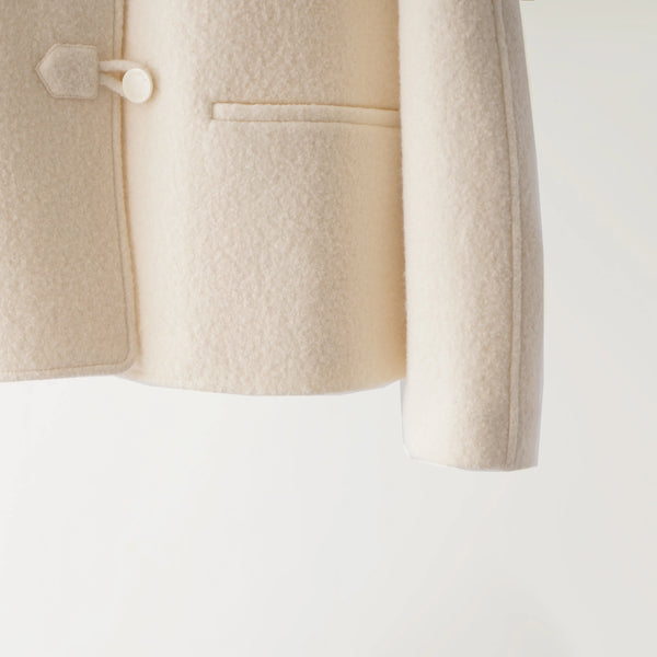 Crewneck Retro Knit Jacket