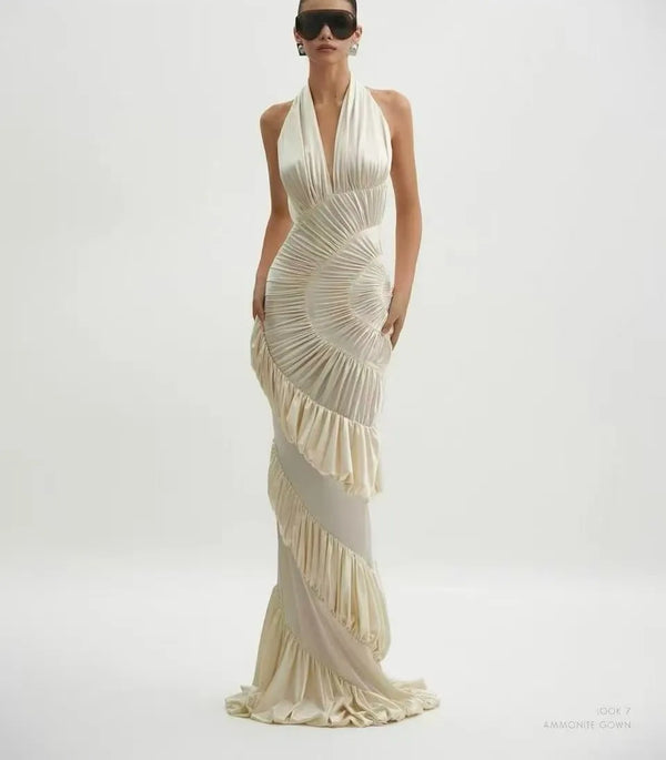 Calixte Fishtail Maxi Dress Winteres