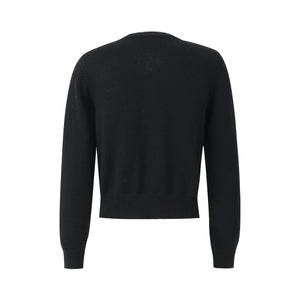 Black sweater on a white background