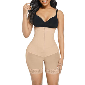 Butt Lift High Waisted Shapewear Shorts with Four Steel Bones Winteres