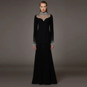 Cristale Maxi Dress – Black Fashion – Winteres