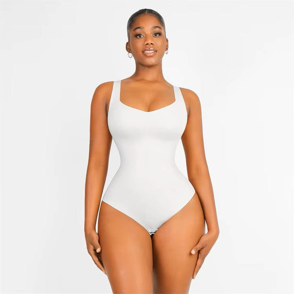 Body Shaper with Wide Straps – Seamless Sculpting Bodysuit Winteres