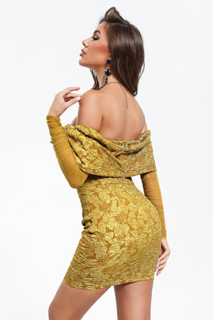 Women Ladies Party Off Shoulder Strapless Mini Dress Winteres