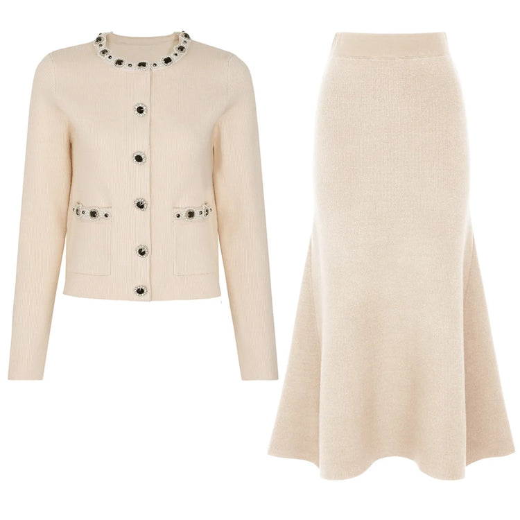 Premium Fluted Knit Set Winteres