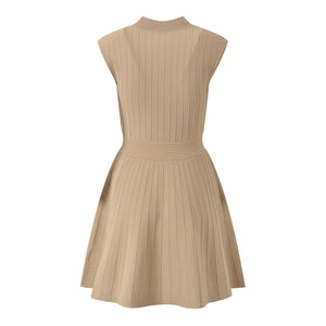 Zarya V-Neck Knit Mini Dress