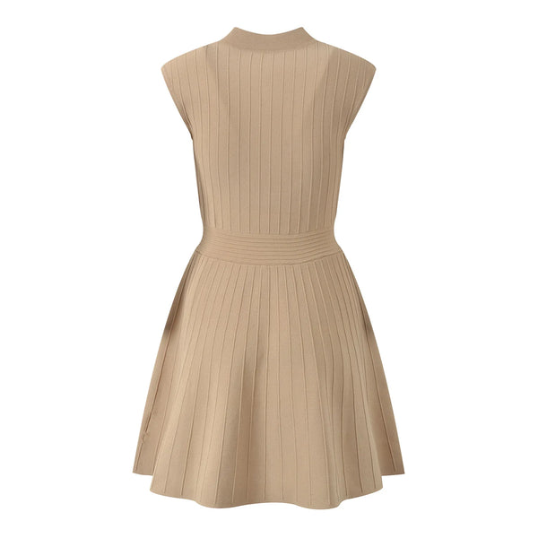 Zarya V-Neck Knit Mini Dress