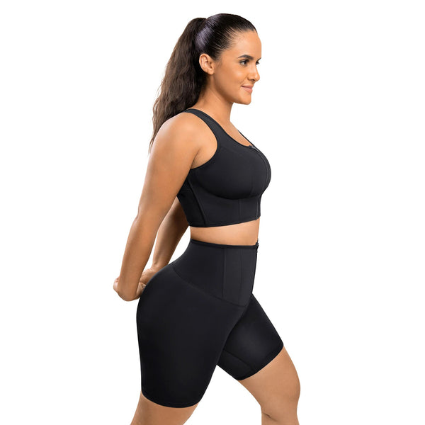 Zip-up shaping sports bra – Shock-resistant and optimal support Winteres