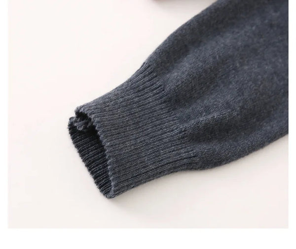 Striped Raglan Crew-Neck Cardigan