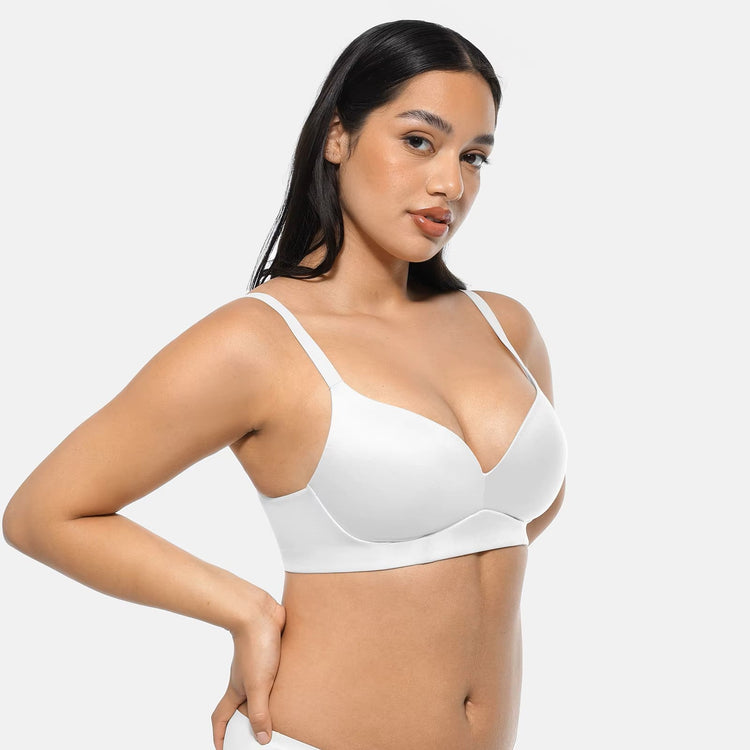 Invisible 3/4 Cup Push-Up Bra Winteres