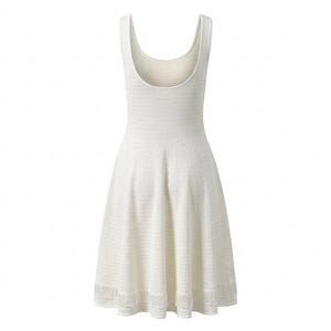 Maiwenn Scoop-Neck Knit Mini Dress | WINTERES